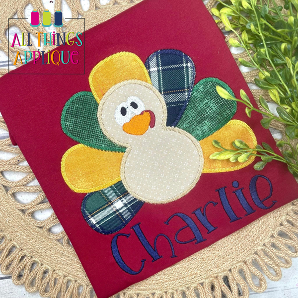 Boy Turkey - Zig Zag – allthingsapplique