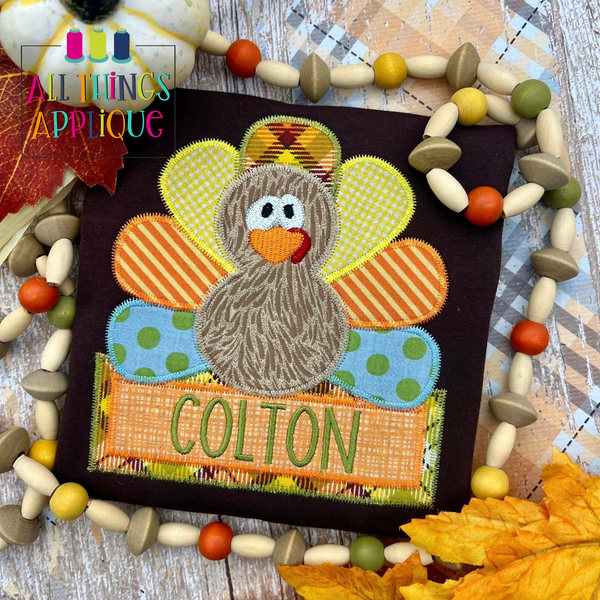 Boy Turkey - Zig Zag – allthingsapplique
