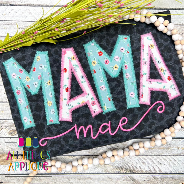 Mama - Zig Zag – allthingsapplique