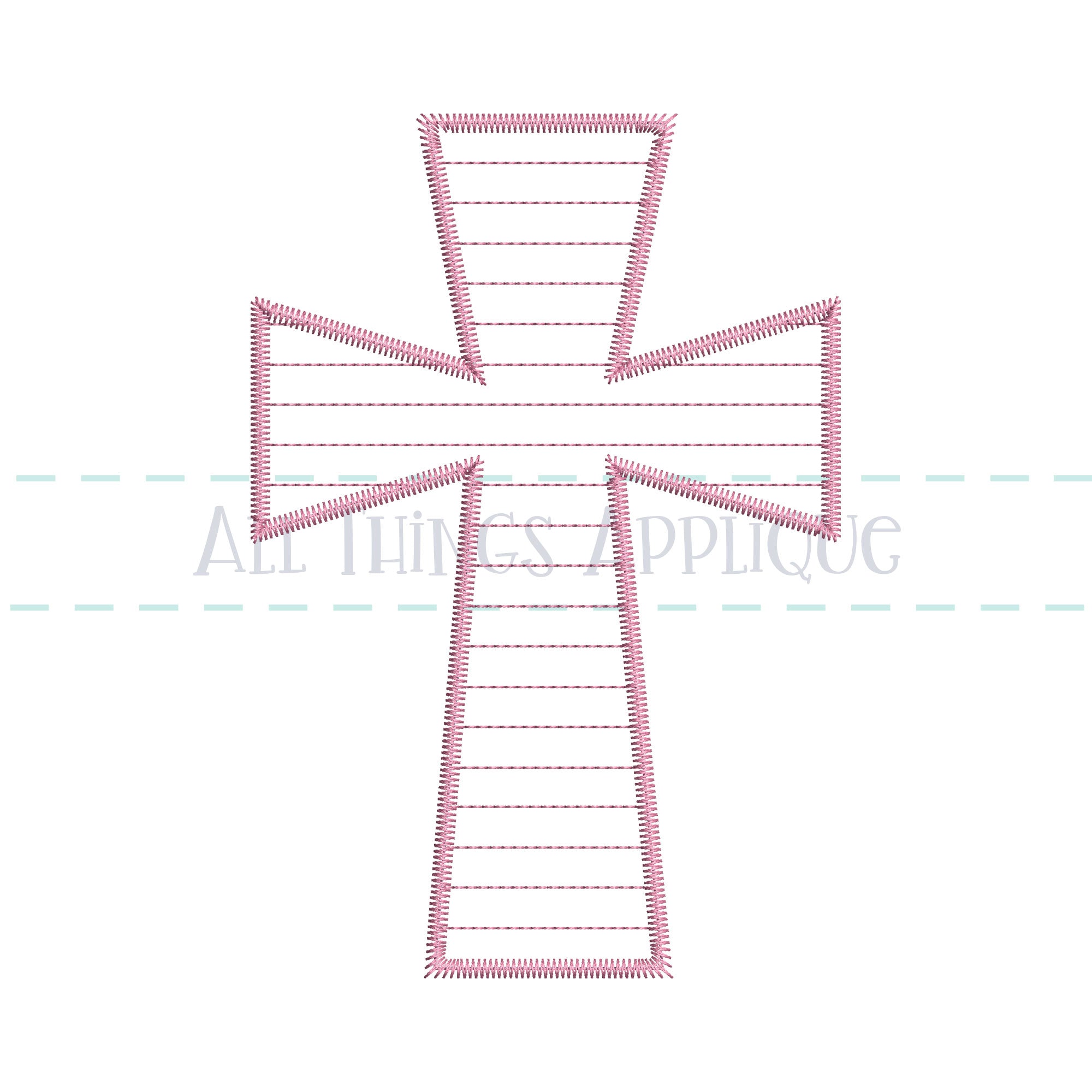 Simple Cross Applique Design